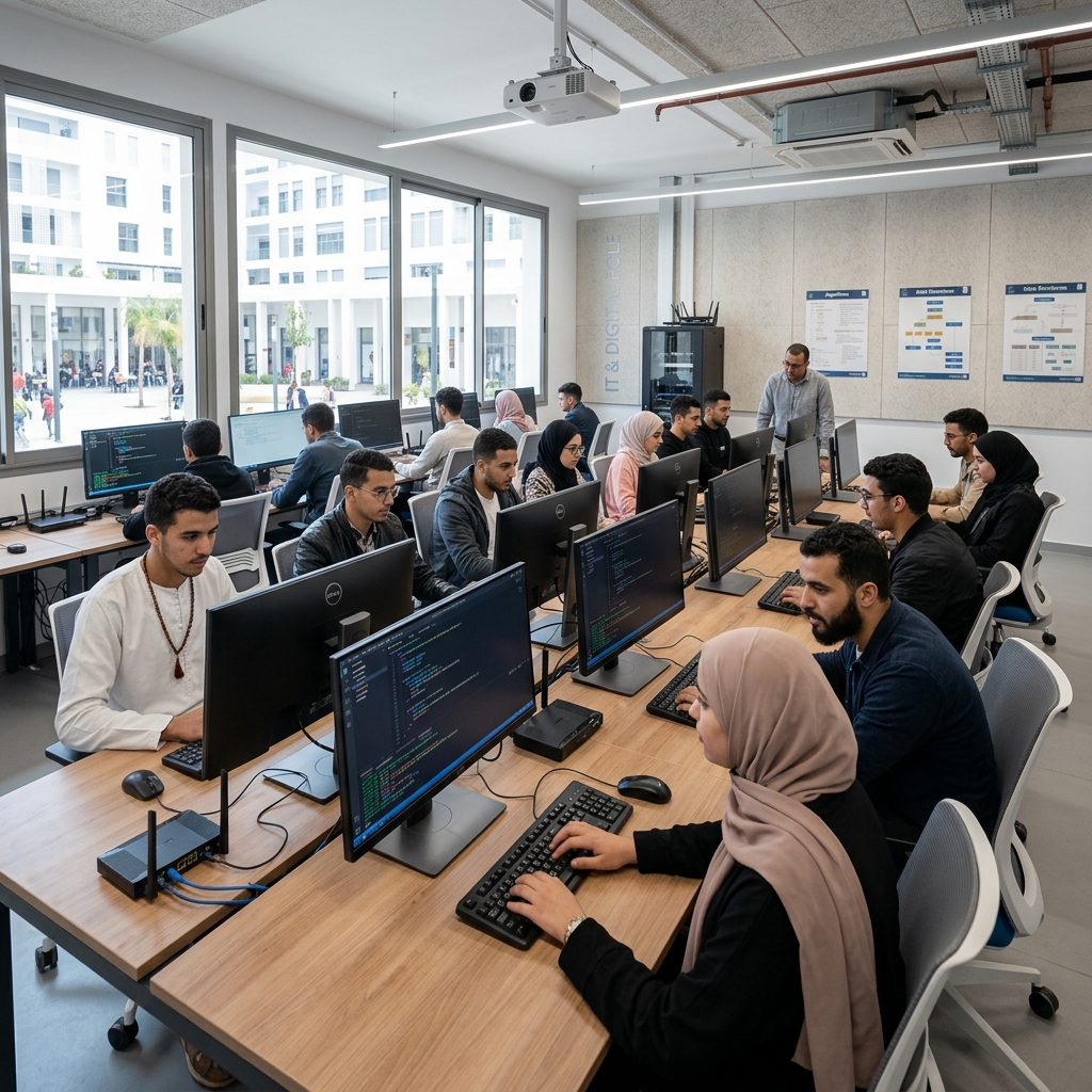 Pôle Informatique & Gestion — Groupe des Instituts Excel Marrakech